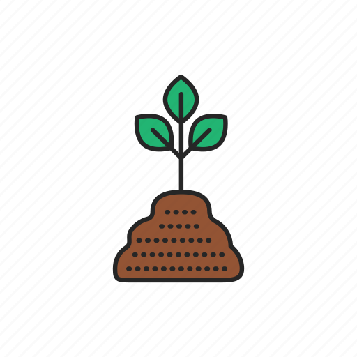 Soil, plant, growth, grow icon - Download on Iconfinder