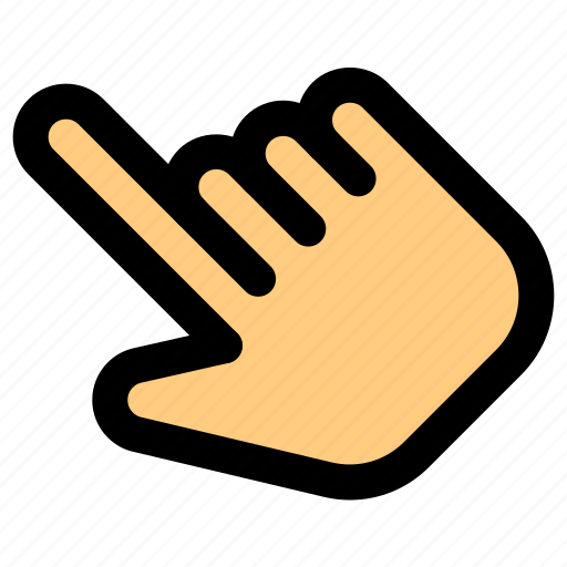 Slant, hand, selection, cursors icon - Download on Iconfinder