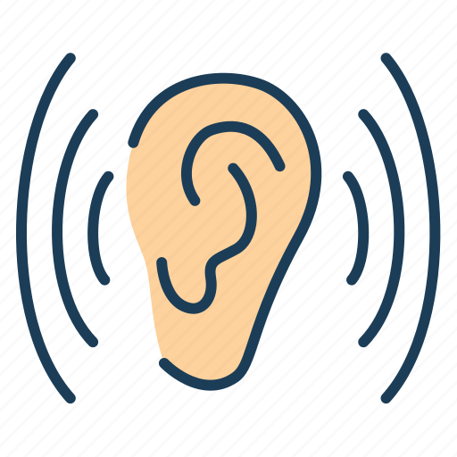 Listen, hear, ear, communication icon - Download on Iconfinder