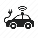 charge, self driving car, charging, plug, tech