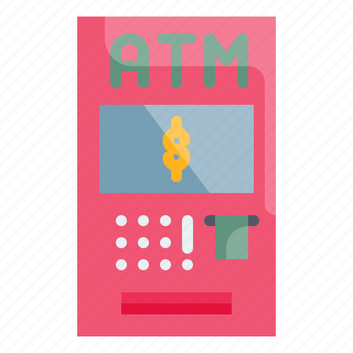 Atm, money, public, service, banking icon - Download on Iconfinder
