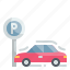 parking, car, sign, transportation, vehicles 