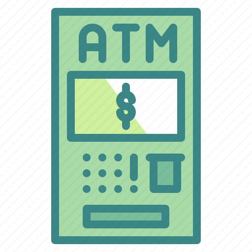 Atm, money, public, service, banking icon - Download on Iconfinder