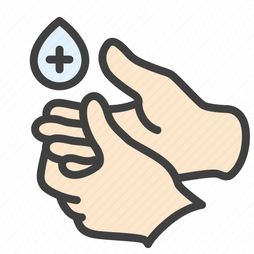 Hand, sanitizer, wash hand, clean, disinfect icon - Download on Iconfinder
