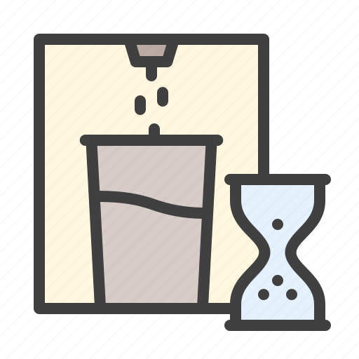 Wait, cooking, sandwatch, coffee machine, self service kiosk icon - Download on Iconfinder