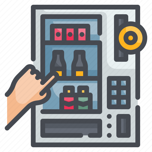 Vending, machine, beverage, drinks, automatic icon - Download on Iconfinder