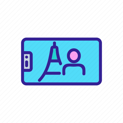 Eiffel, photo, selfie, shot, stick, tool, tower icon - Download on Iconfinder