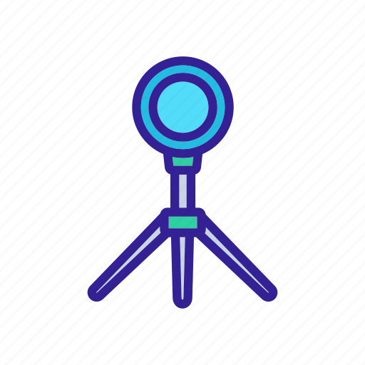 Accessory, device, lens, light, photograph, selfie, tripod icon - Download on Iconfinder