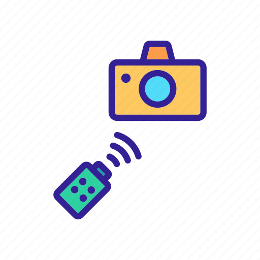 Camera, control, lens, photo, photograph, remote, selfie icon - Download on Iconfinder