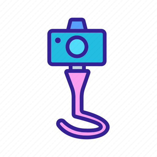 Camera, digital, lens, photo, photograph, selfie, tripod icon - Download on Iconfinder