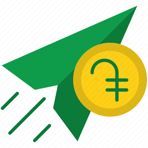 Send, money, armenian, dram, and, green, paper icon - Download on Iconfinder