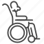 aging society, elderly, senior, mobility aids, disability, handicap, wheelchair, disabled 