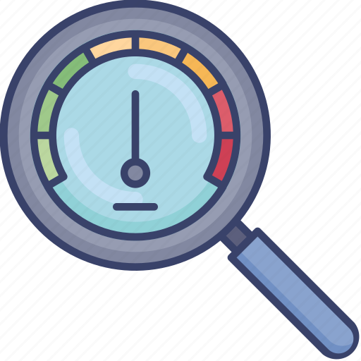 Dashboard, find, magnifier, performance, search, seo icon - Download on Iconfinder