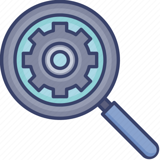 Find, magnifier, options, preferences, search, seo, settings icon - Download on Iconfinder