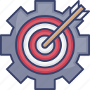 bullseye, options, preferences, seo, settings, target
