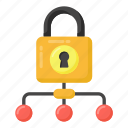 cyber lock, protected network, lock network, security network, protected access 