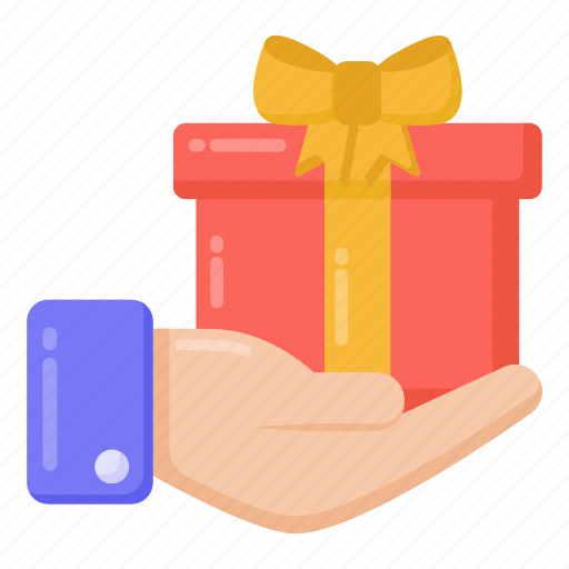 Surprise, gift offer, present offer, prize box, gift box icon - Download on Iconfinder