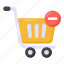 remove from trolley, remove from cart, remove from shopping, cancel shopping, e-commerce 