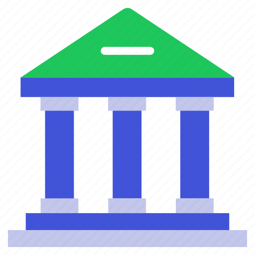 Bank, banking, building, finance, investment, office icon - Download on Iconfinder
