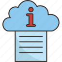 cloud, information, detail, service, database
