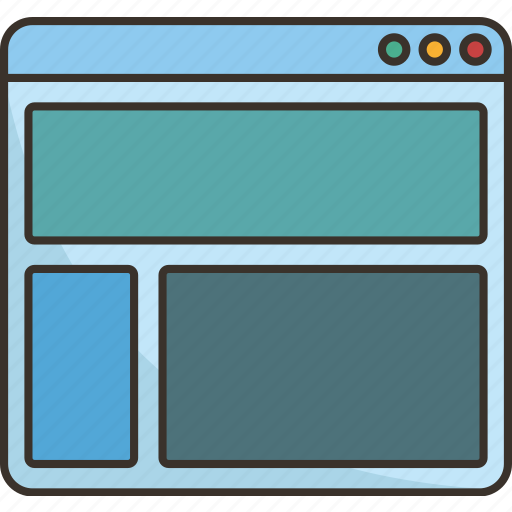 Webpage, performance, content, display, layout icon - Download on Iconfinder