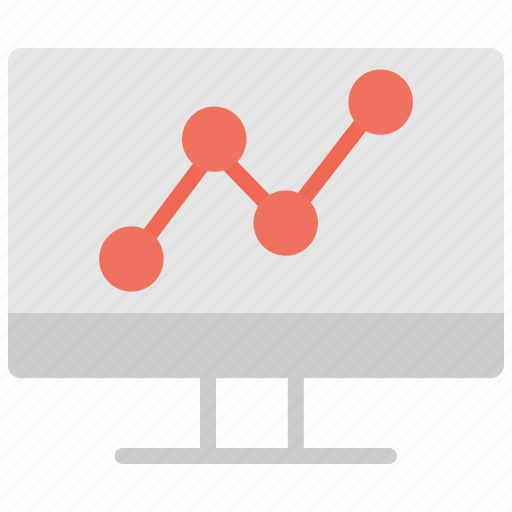 Analytics, dashboard, desktop, graph, monitoring, report, sales icon - Download on Iconfinder