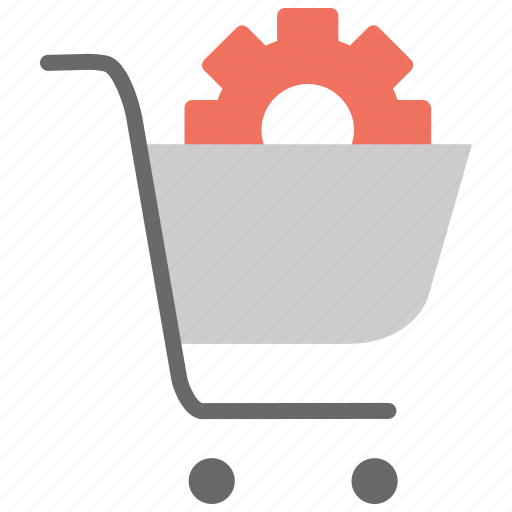 Ecommerce, marketing, retail, settings, shopping basket, shopping cart icon - Download on Iconfinder