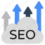 seo, search engine optimization, cloud arrows, cloud technology, cloud seo 