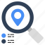 search location, search direction, gps, navigation, geolocation 