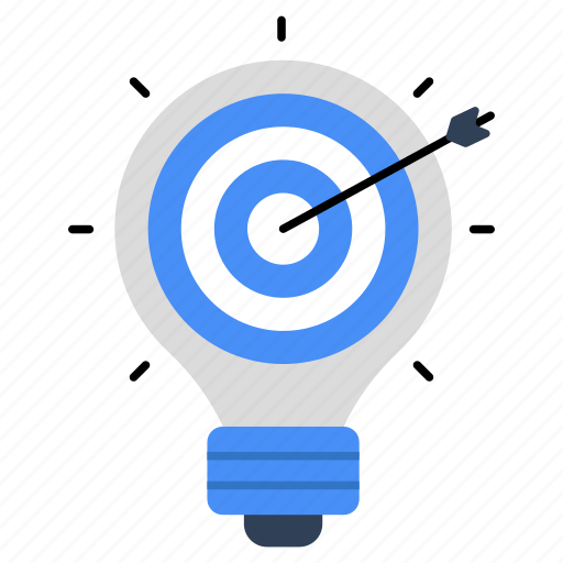 Target idea, innovation, bright idea, creative idea, idea goal icon - Download on Iconfinder