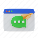 message, web, bubble, communication, chat, speech, text, smartphone, internet