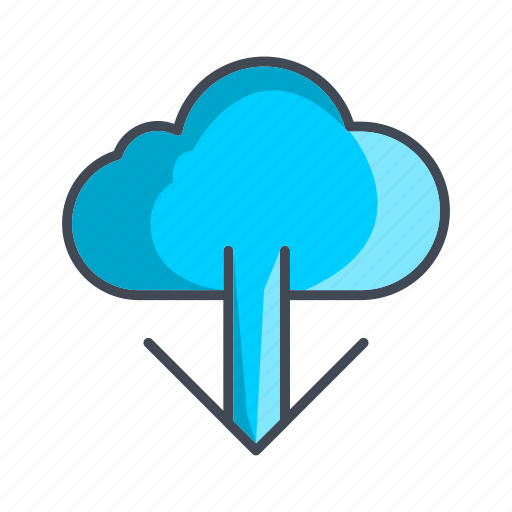 Download, cloud, forecast, storage icon - Download on Iconfinder