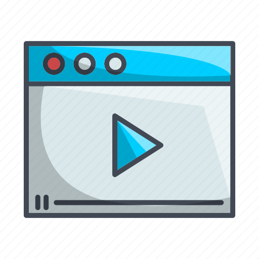Video page, youtube icon - Download on Iconfinder