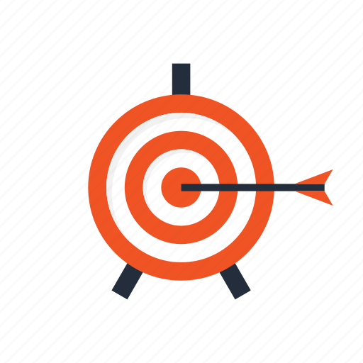 Aim, arrow, goal, seo, setting, target, win icon - Download on Iconfinder
