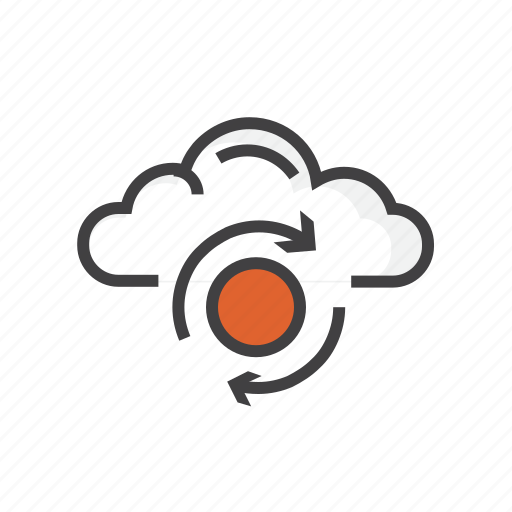 Cloud, computing, data, database, storage, upload icon - Download on Iconfinder