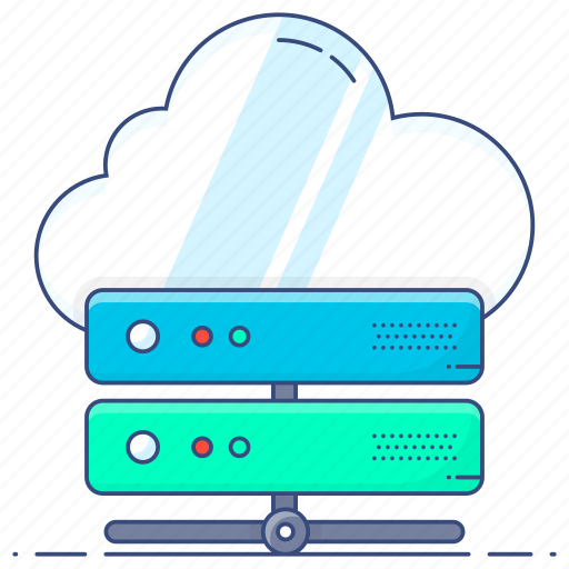 Cloud, storage, cloud storage, cloud server, network server, shared server, cloud database icon - Download on Iconfinder