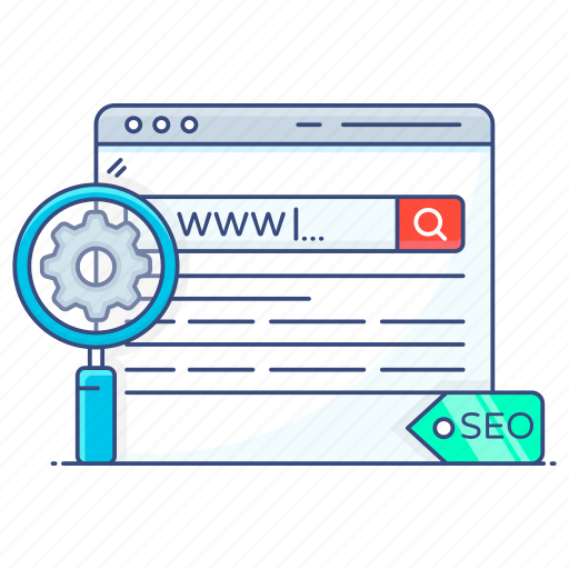 Search, optimization, seo, search engine optimization, search optimization, seo services, search engine marketing icon - Download on Iconfinder
