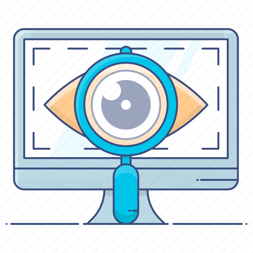 Seo, monitoring, seo monitoring, marketing vision, seo analysis, online monitoring, network monitoring icon - Download on Iconfinder