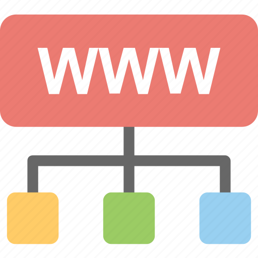 Domain network, sitemap, web network, world wide web, www icon - Download on Iconfinder