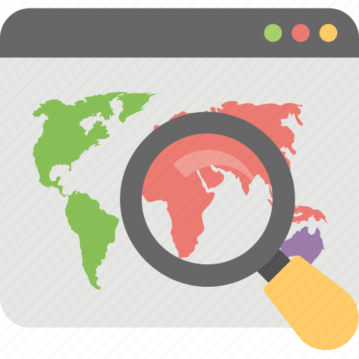 Find location, geography, global search, online location, search location icon - Download on Iconfinder