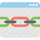 chain link, connection, link building, linkage, seo