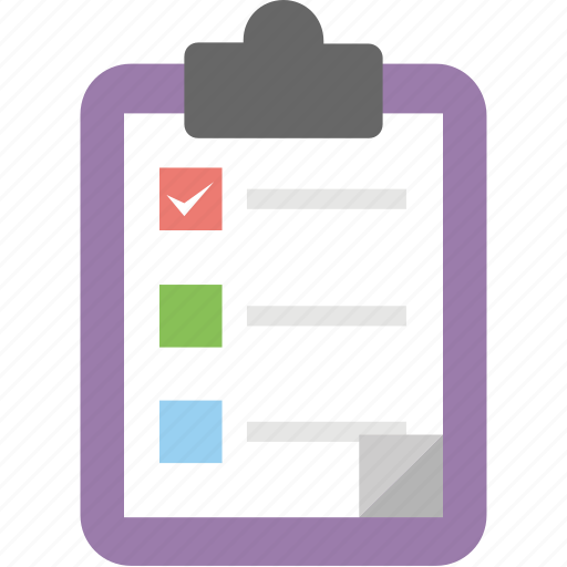 Checklist, file, list, memo, plan icon - Download on Iconfinder