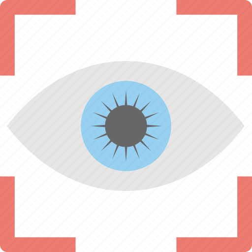 Focus, observation, quality assurance, review, target eye icon - Download on Iconfinder