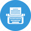 content, copyright, writing, typewriter