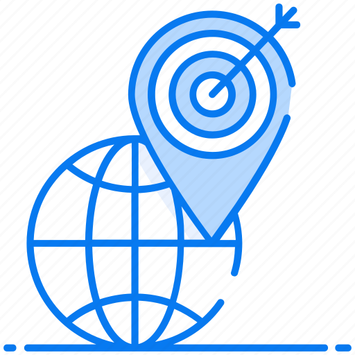 Geo targeting, geolocation seo service, geomarketing, global targeting, local seo icon - Download on Iconfinder