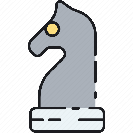 Business, strategy, chess, horse, knight, objective, plan icon - Download on Iconfinder