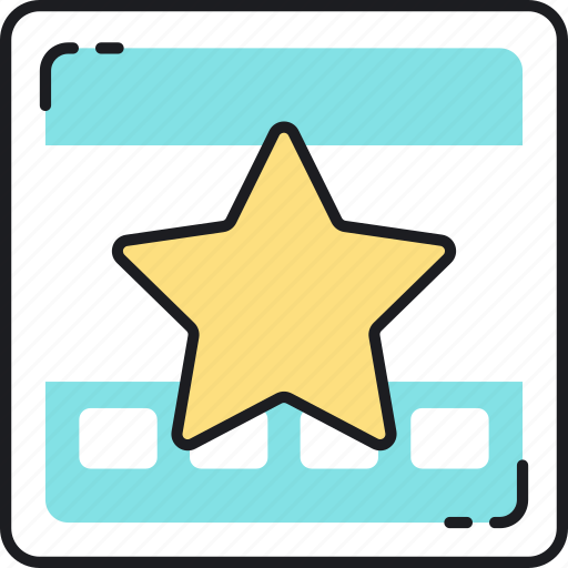 Page, quality, rank, ranking, rate, rating, star icon - Download on Iconfinder