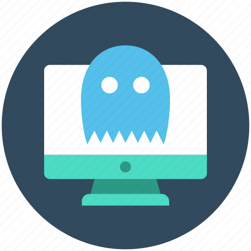Monitor, online game, pacman game, pacman ghost, video game icon - Download on Iconfinder