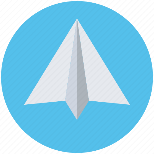 Paper aeroplane, paper airplane, paper dart, paper glider, paper plane icon - Download on Iconfinder