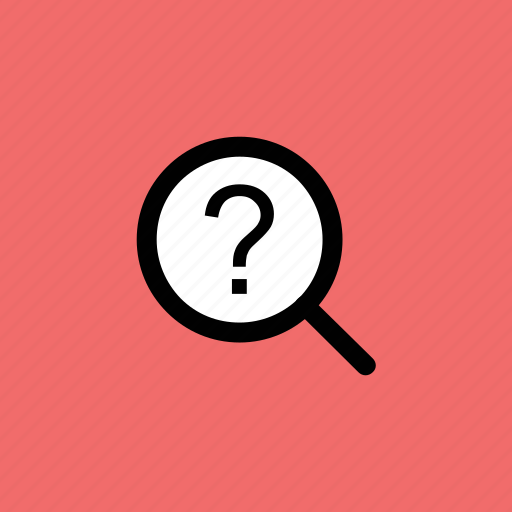 Common answers, common questions, faq, magnifier, question mark icon - Download on Iconfinder